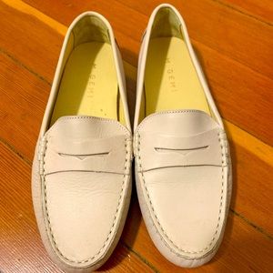 M Gemi Pastoso Leather Penny Driver Loafers